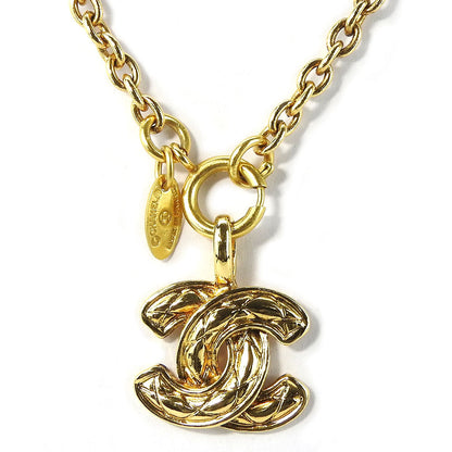 CHANEL Necklace metal gold COCO Mark Women