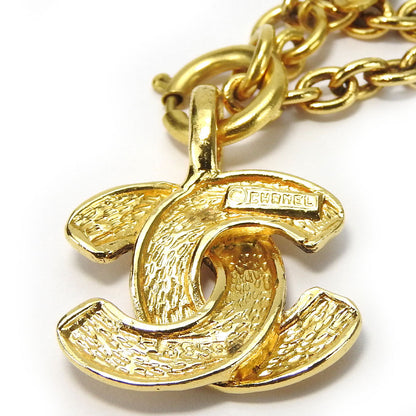 CHANEL Necklace metal gold COCO Mark Women