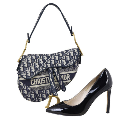 Dior Saddle Bag Oblique Embroidery