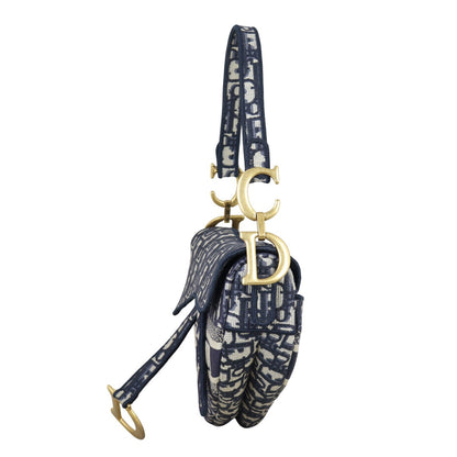 Dior Saddle Bag Oblique Embroidery