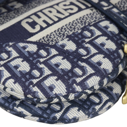 Dior Saddle Bag Oblique Embroidery