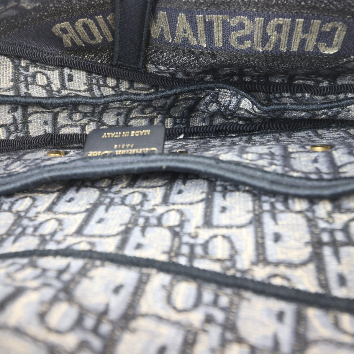 Dior Saddle Bag Oblique Embroidery