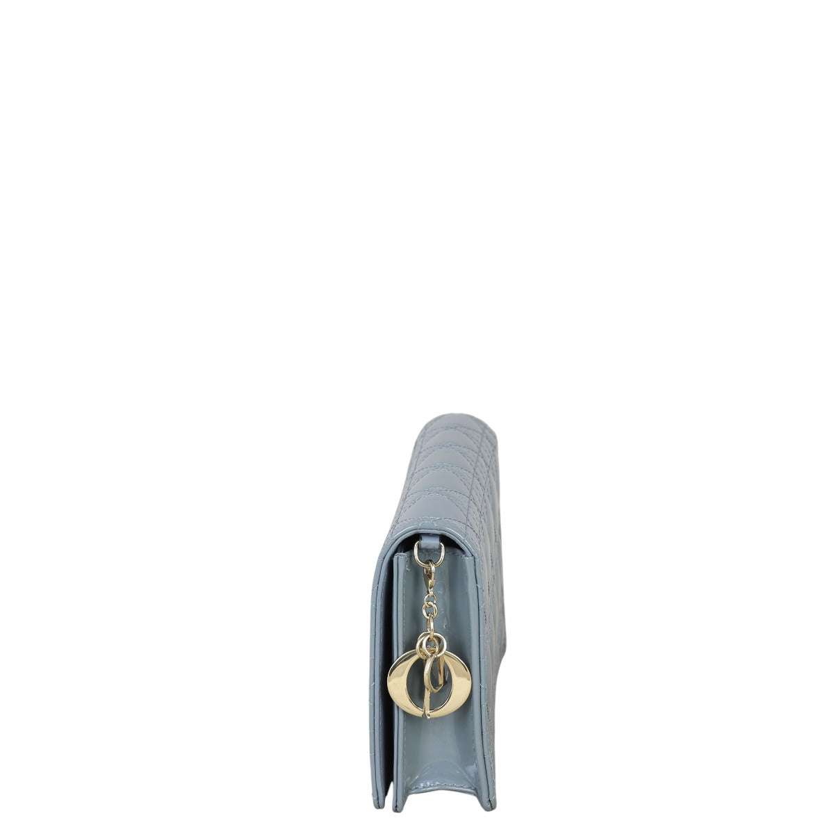 Dior Lady Dior Patent Cannage Pouch