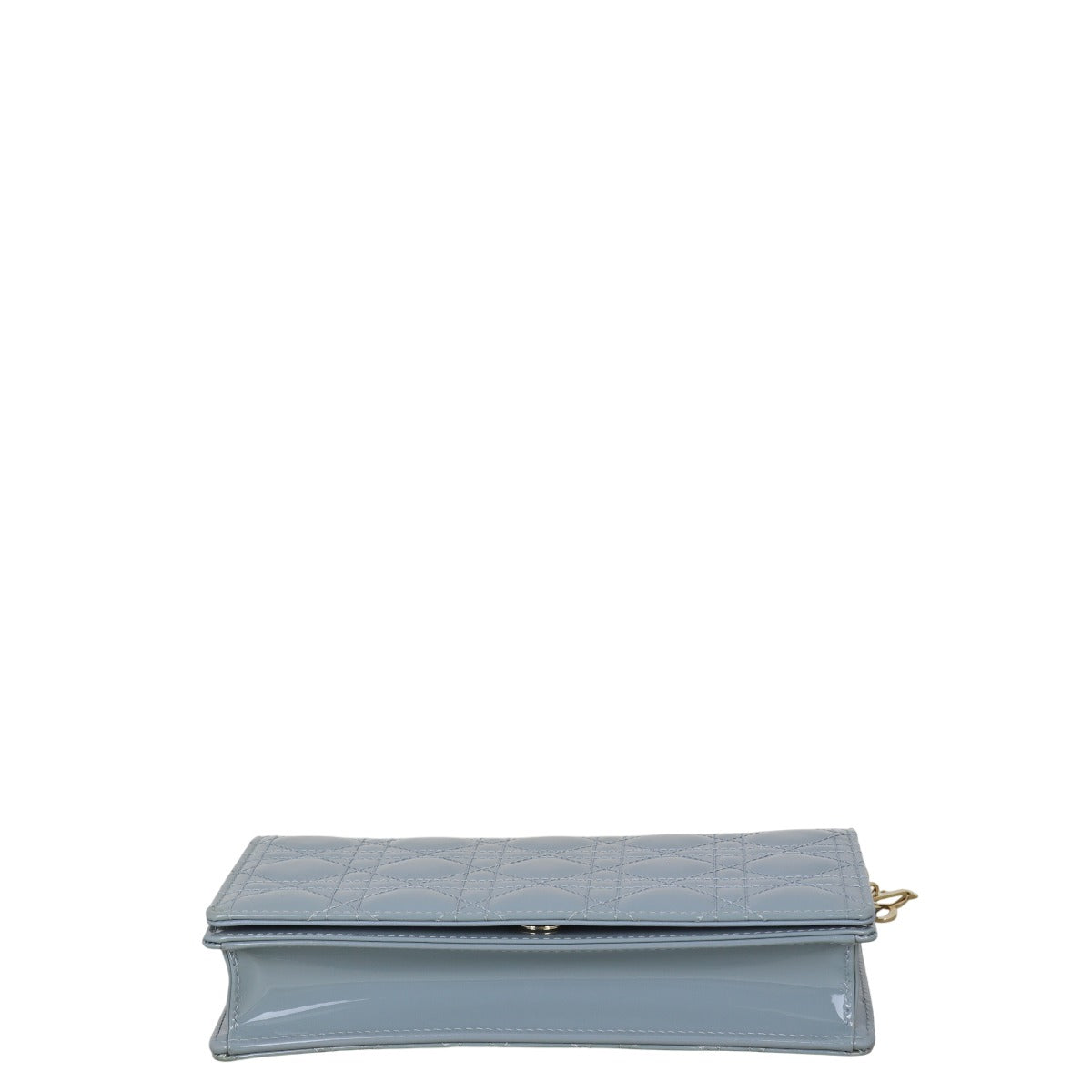 Dior Lady Dior Patent Cannage Pouch