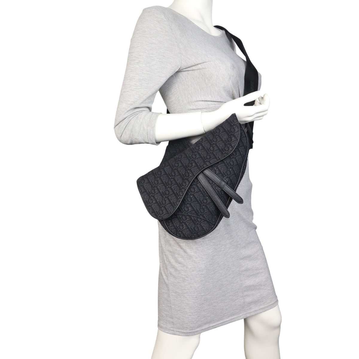 Dior Saddle Crossbody Bag Oblique