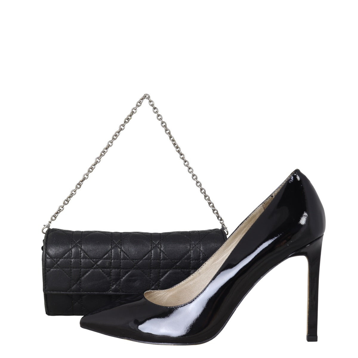 Dior Lady Dior Wallet On Chain
