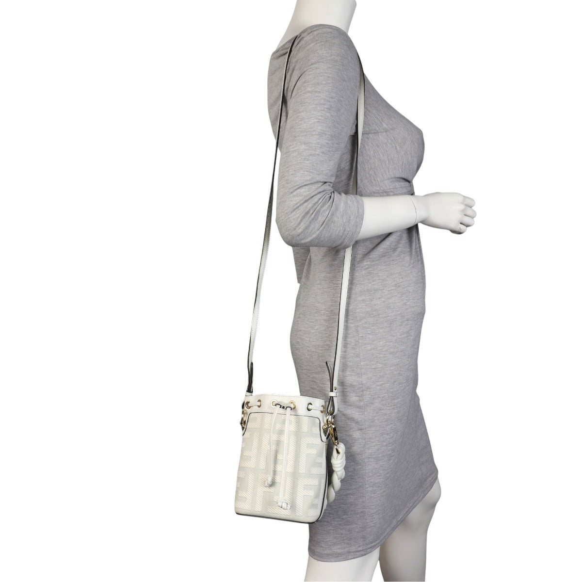 Fendi Mon Tresor Mini Bucket Bag