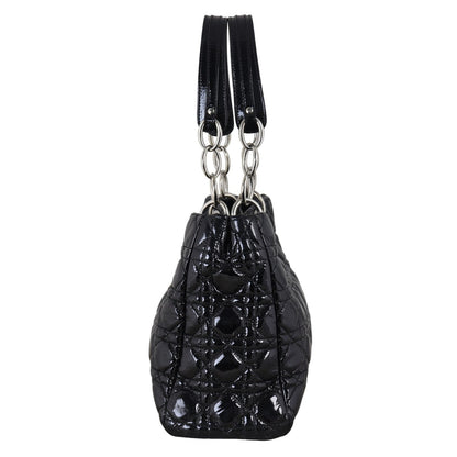 Dior Cannage Soft Shopping Tote Patent