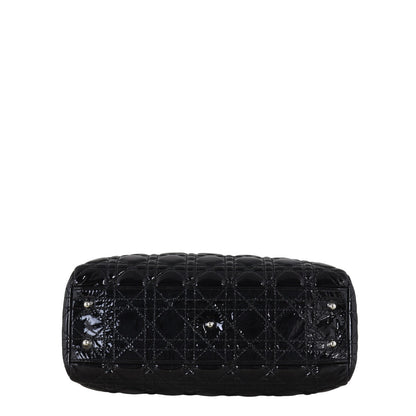 Dior Cannage Soft Shopping Tote Patent