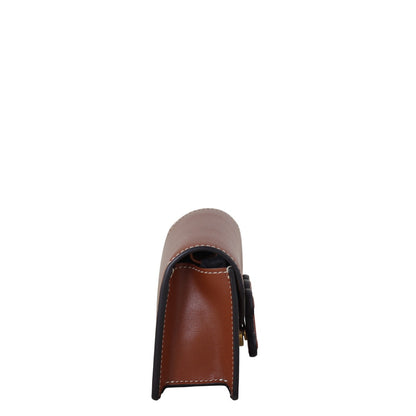 Celine Triomphe Card Holder On Chain