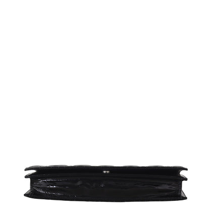 Dior Lady Dior Chain Wallet Patent