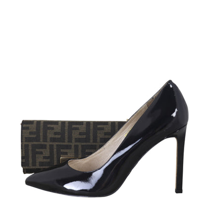 Fendi Baguette Continental Wallet on Chain