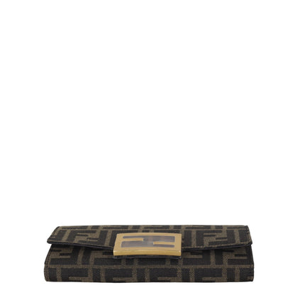 Fendi Baguette Continental Wallet on Chain
