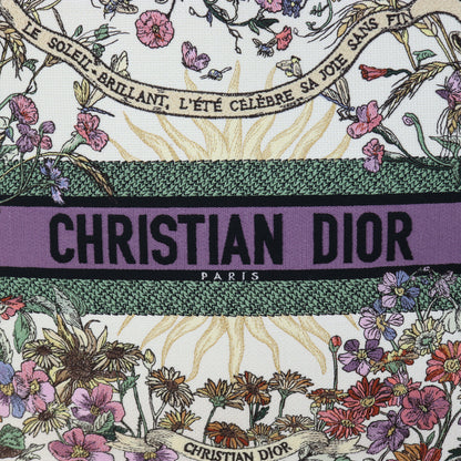 Dior Book Tote Large Floral