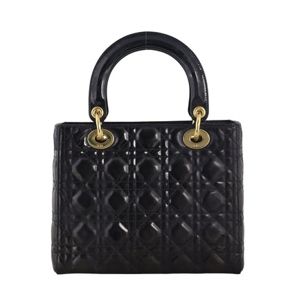 Dior Lady Dior Medium Patent