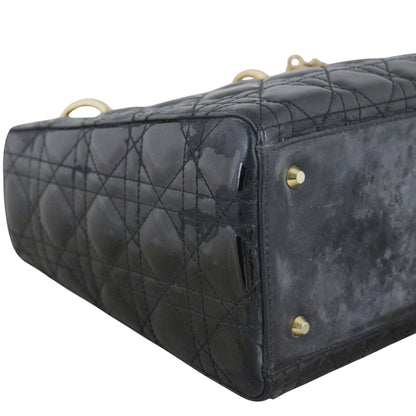 Dior Lady Dior Medium Patent