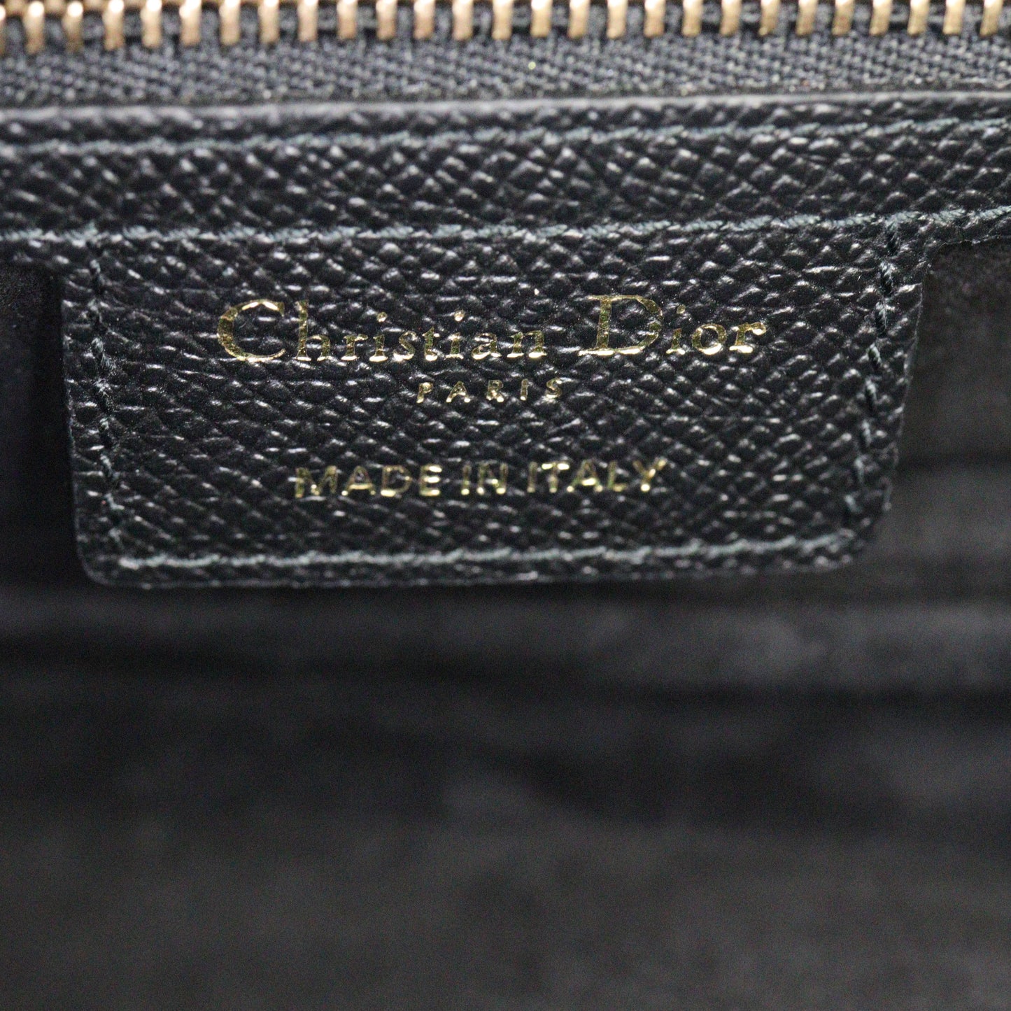 Dior Saddle Bag with Embroidered Strap