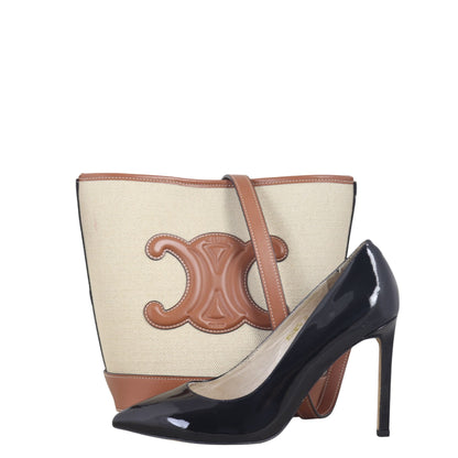 Celine Triomphe Bucket Bag Canvas