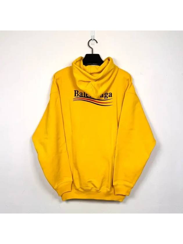 Luxury Balenciaga Trending 2025 Political Campaign Medium Fit Hoodie Yellow