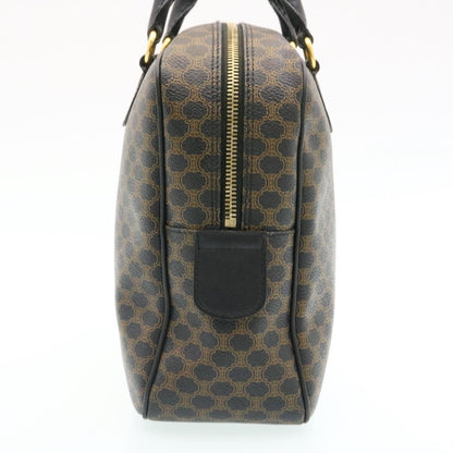 Luxury CELINE Macadam Canvas Hand Bag Black  27154