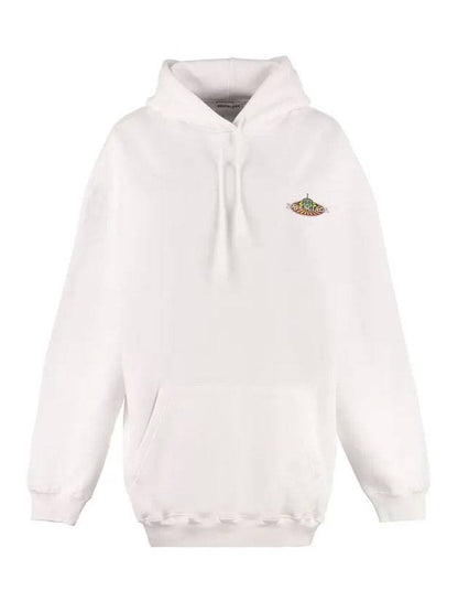 Luxury Balenciaga Trending 2025 Bonjour Oversized Hoodie White