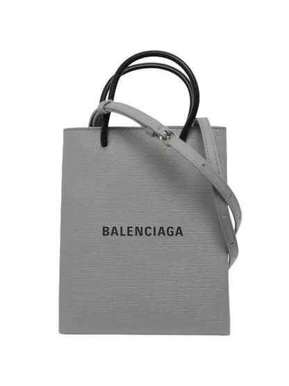 Luxury Balenciaga Trending 2025 Logo Top Handle Tote Bag Grey