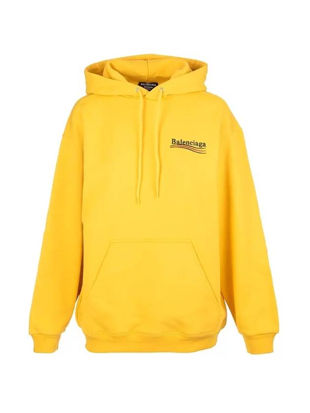 Luxury Balenciaga Trending 2025 Political Campaign Medium Fit Hoodie Yellow