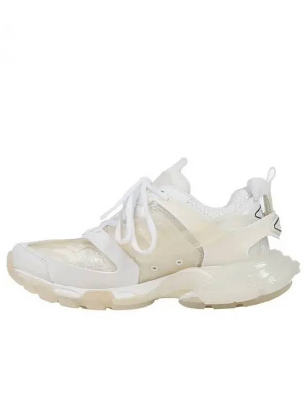Luxury Balenciaga Trending 2025 Track Clear Sole Low Top Sneakers White