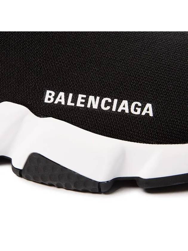 Luxury Balenciaga Trending 2025 Speed Trainer  High Top Sneakers Black White