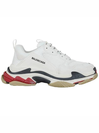 Luxury Balenciaga Trending 2025 Trainer Triple S Low Top Sneakers White