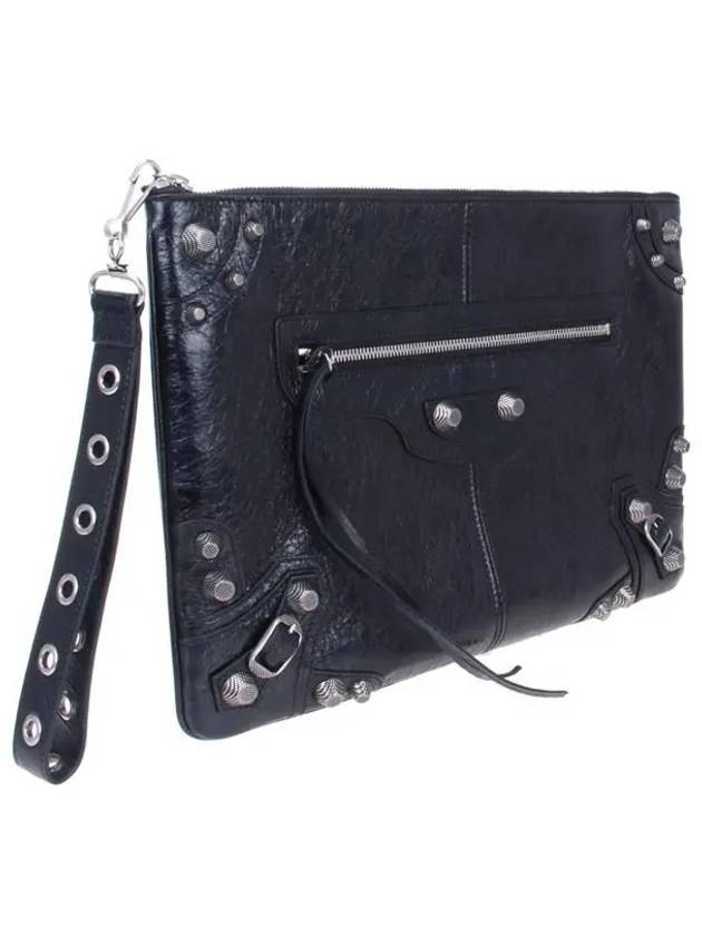 Luxury Balenciaga Trending 2025 Le Cagole Large Clutch Bag Black