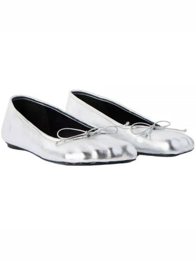 Luxury Balenciaga Trending 2025 Anatomic Metallized Ballerina Silver