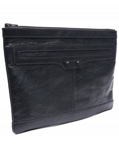 Luxury Balenciaga Trending 2025 Classic Clip Clutch Bag Grey