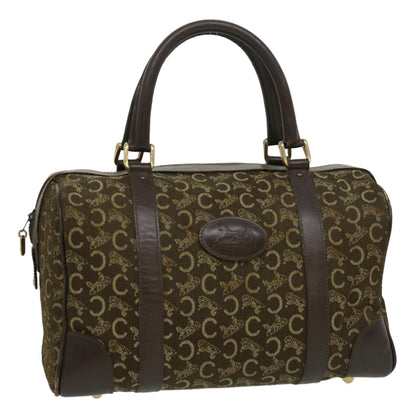 Luxury CELINE C Macadam Canvas Hand Bag Brown  29810