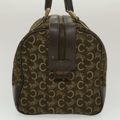 Luxury CELINE C Macadam Canvas Hand Bag Brown  29810