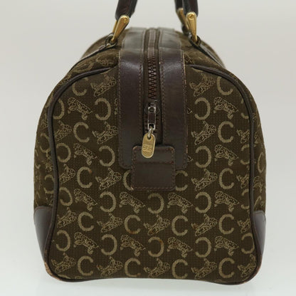 Luxury CELINE C Macadam Canvas Hand Bag Brown  29810