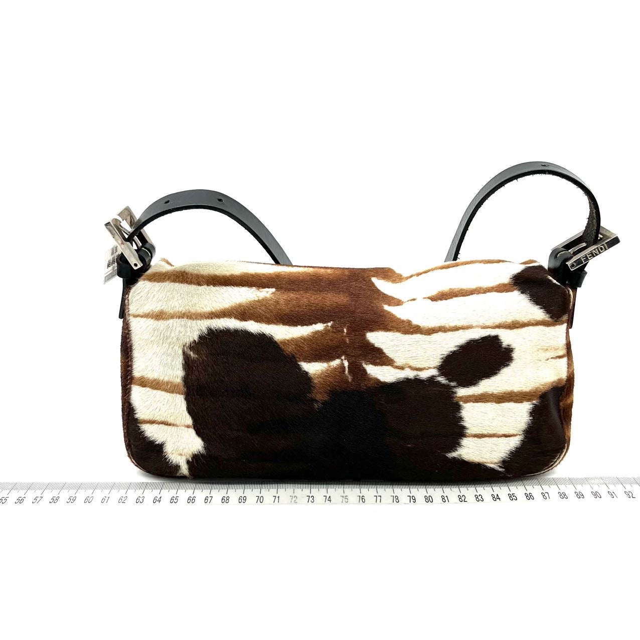 Fendi Baguette Pony-hair Style Calfskin Leather in Horse Print