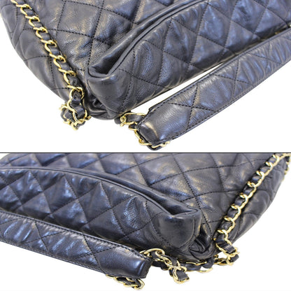 CHANEL Hobo Quilted Ultimate Soft Chain Around Tote Bag