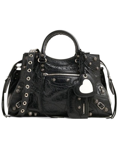 Luxury Balenciaga Trending 2025 Neo Cagole City Tote Bag Black