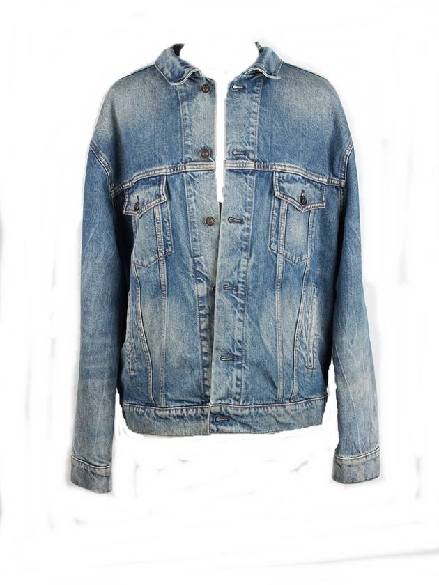 Luxury Balenciaga Trending 2025 Mode denim jacket 46