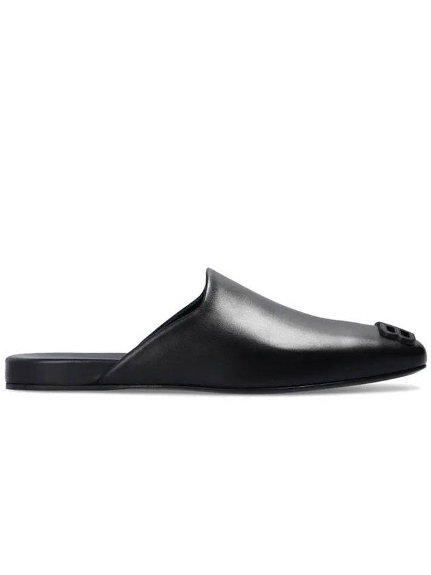 Luxury Balenciaga Trending 2025 BB Logo Cozy Leather Bloafers
