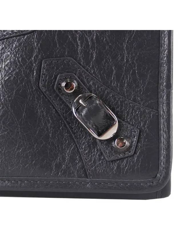 Luxury Balenciaga Trending 2025 Classic Leather Clutch Bag Grease Fosil
