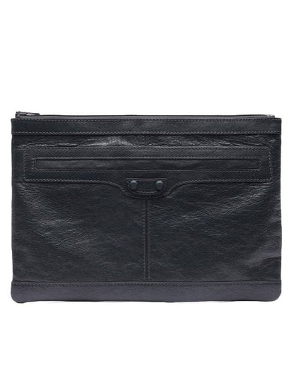 Luxury Balenciaga Trending 2025 Classic Clip Clutch Bag Grey