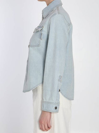Luxury Bottega Veneta Denim Shirt