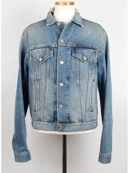 Luxury Balenciaga Trending 2025 BB logo denim jacket 48
