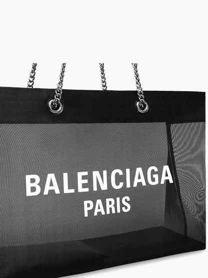 Luxury Balenciaga Trending 2025 Duty Free Medium Tote Bag Black