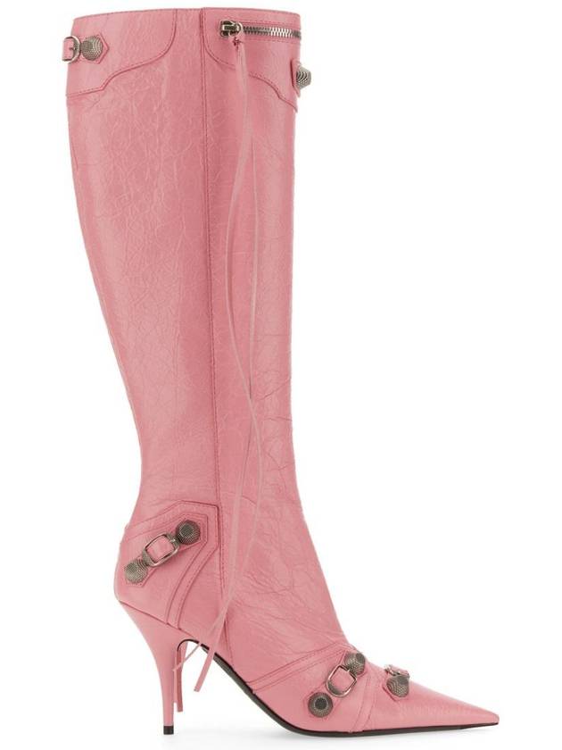 Luxury Balenciaga Trending 2025 cagolian long boots pink