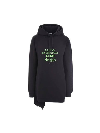 Luxury Balenciaga Trending 2025 New Logo Hoodie Black