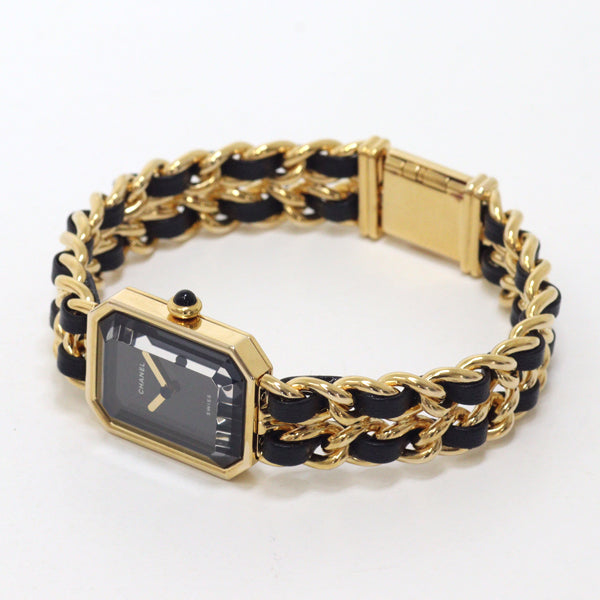 CHANEL Watches H0001 Stainless Steel , Leather black Ladies watch Premiere XL Women