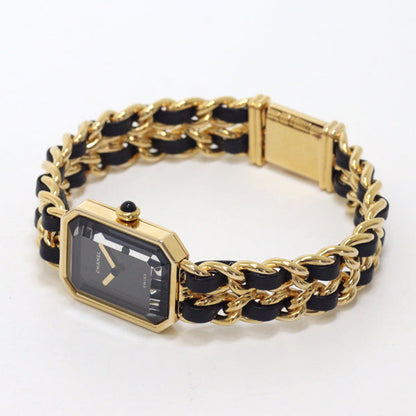 CHANEL Watches H0001 Stainless Steel , Leather black Ladies watch Premiere XL Women